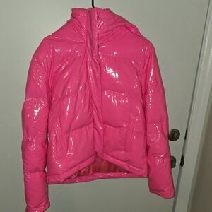 Pink Puffer Jacket